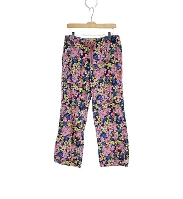 Pantalones de pijama de algodón floral multicolor Boden talla 6 Foto 1 de 4