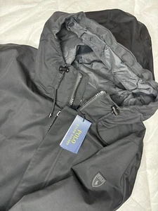 Polo Ralph Lauren XS Men Twill Hood Coat No Liner All Black NWT MSRP $498 - Picture 1 of 17