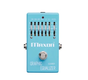 Pedal para guitarra Maxon GE-601 6 bandas ecualizador gráfico ecualizador ¡Nuevo! - Imagen 1 de 2