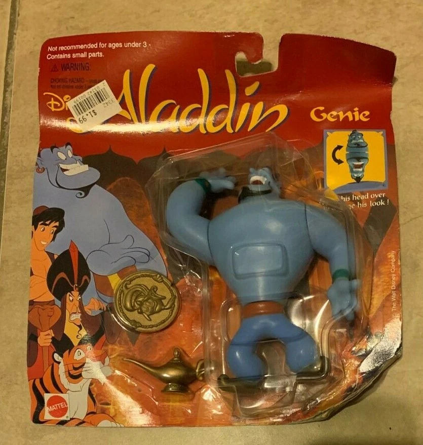 Genio de colección con paquete combinado de lámpara figura de Aladdin NUEVO sellado de fábrica Disney Foto 1 de 2