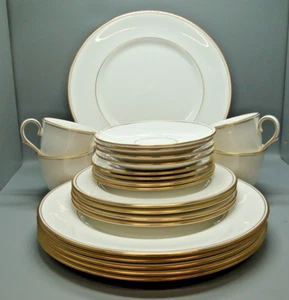 SET 20 PEZZI ORO FEDERALE LENOX PER QUATTRO - Foto 1 di 4