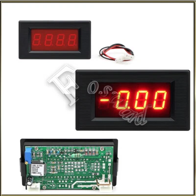 DC Digital Voltmeter Spannungsanzeige 3 1/2 Digit LED Tester Meter Amperemeter - Bild 1 von 4