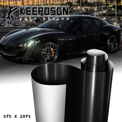 For Maserati Car Paint Protection Vinyl Wrap Film Sticker Decal Sheet Roll Gloss - Image 1 of 4