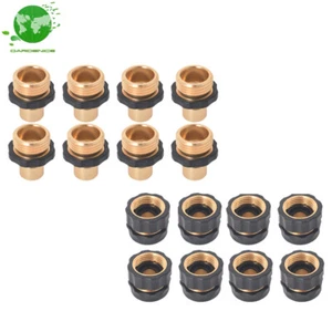 Easy To Use 3/4" Connect Water Hose For Female Male Fitting Connector Sets - Picture 1 of 9