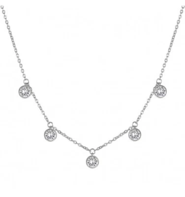 BROSWAY LINEA SYMPHONIA COLLANA DA IN DONNA ACCIAIO CON CRISTALLI BYM07 (4182) - Immagine 1 di 4