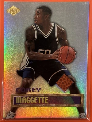 Pelota de juego auténtica Collectors Edge Rookie Rage Corey Maggette 1999 #CM (arruga) Foto 1 de 2