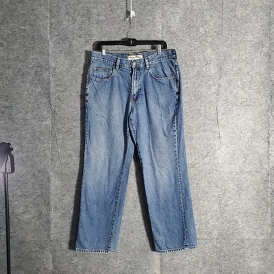 Indigo Palms Mens Classic Fit Jeans 34x30 Blue Wash Denim Casual Pants Vtg Style - Image 1 of 4