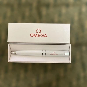Omega Uhr Weiß Stift Neu - Bild 1 von 5