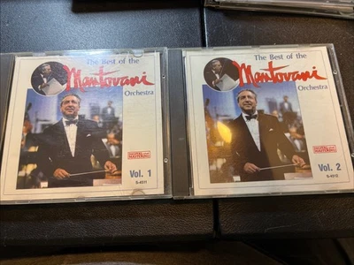 The Best of Montovani  Volume 1 and Volume 2 CD  easy listening Foto 1 de 4