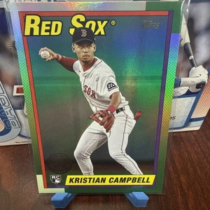 2025 Topps Update 1990 Topps 35th Anniversary #U90-36 Kristian Campbell Boston - Picture 1 of 2