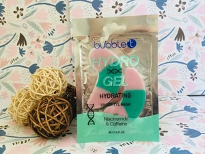BUBBLE T🦋 Hydro Gel Hydrating Under Eye Mask with Niacinamide & Caffeine 6g NEW - Picture 1 of 1