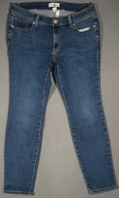XB03449 ***LANE BRYANT*** JEANS AZULES MUJER CORTE DE LUJO TIRO BAJO PIERNA AJUSTADA talla 16 Foto 1 de 4
