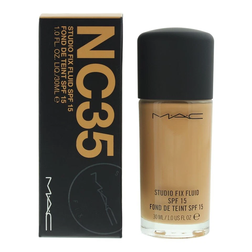MAC Studio Fix Fluid SPF 15 NC35 Foundation 30ml For Women - Bild 1 von 1