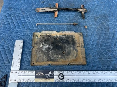 2004-2010 Toyota Sienna Engine Bay Battery Tray & Hold Down Bracket OEM #3602EM - Image 1 of 4