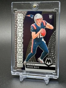 2024 Panini Mosaic - Introductions Drake Maye #1 Silver Rookie Card - Picture 1 of 2