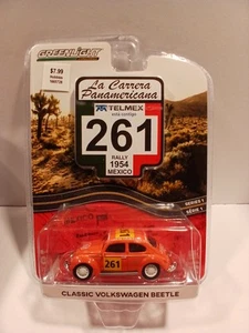Greenlight La Carrera Panamericana 261 VOLKSWAGEN BEETLE 1:64 Diecast 13240A - Picture 1 of 2