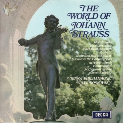 1969 Johann Strauss* ‎– The World Of Johann Strauss Vinyl LP 黑膠唱片 Romantic - Image 1 of 4