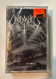 Unleashed Where No Life Dwells Death Metal Cassette 1991 Century Media SEALED - Picture 1 of 4