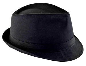Fedora de algodón para hombre Nayt 62 cm 2xl negro - Imagen 1 de 1