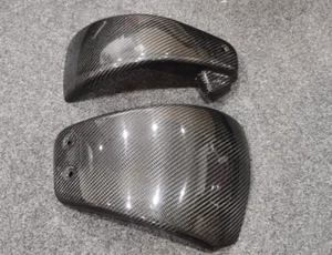 Full Carbon Side Panels Fit For Harley Davidson Softail S & ST 2018 Up - Picture 1 of 19