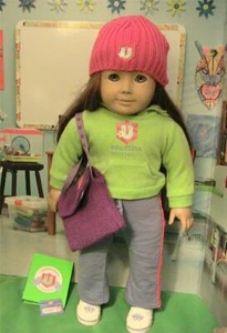 American Girl Doll label Innerstar U Sweats Outfit and Everyday Accessorie Set - Picture 1 of 1