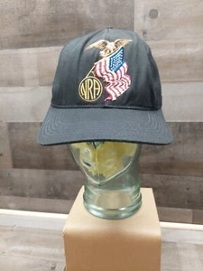 Vintage NRA Millennium Member Black With Flag/Eagle Logo Snapback Hat - Picture 1 of 7