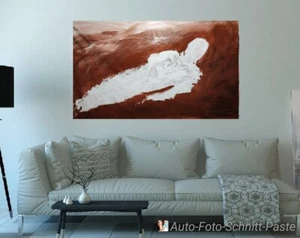 XXL 461 Kunst Auktion Gemälde Art Work auf Leinwand signiert t. g. kellnberger - Bild 1 von 10