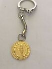 Aureus Of Otho Coin WC66 Gold Made From Fine English Pewter on a Snake Keyring 