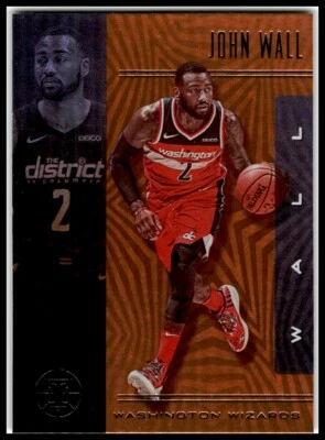 2019-20 Panini Illusions #85 John Wall Orange - Image 1 of 2
