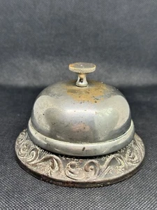 Mechanical Hotel Victorian Industrial Style Customer Service Reception Bell Desk - Picture 1 of 4