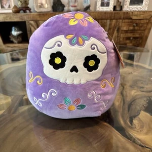 H‑E‑B EXCLUSIVE DARIA 2022 Sugar Skull Squishmallow Day Of The Dead Plus Dia De - Picture 1 of 2