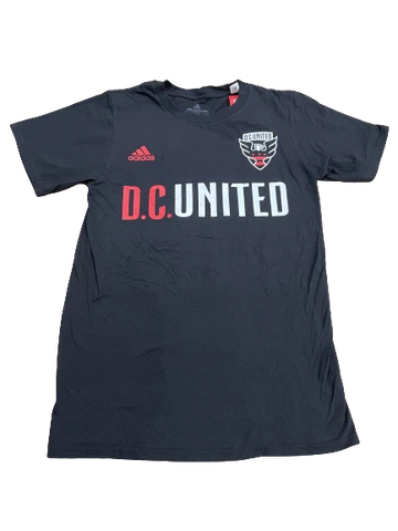 Adidas MLS D.C. United 'Rooney' Player T-Shirt Black/Red/White ei1279 Cover