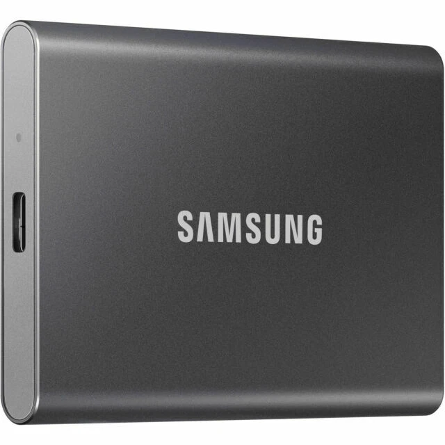 Samsung T7 1TB (MU-PC1T0K/WW) USB 3.2 Gen 2 External Solid State Drive