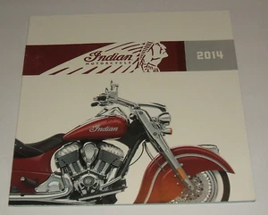 Indian 2014 Chief Chieftan Chief Vintage Chief Classic Sales Brochure Catalog - Picture 1 of 5