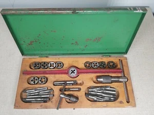 GREENFIELD THREADING GTD Set di punte per trapano, rubinetto e matrice vintage - Foto 1 di 6