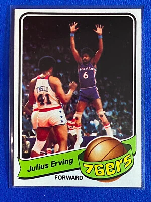 1979 - 1980 TOPPS BASKETBALL Singles You Pick #1 - 132 English Erving Jabbar 10 - Image 1 of 4