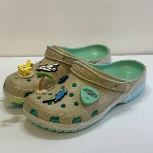 New Crocs MARGARITAVILLE BEACH CLASSIC CLOG Shoes Pistachio M9 W11 - Picture 1 of 9