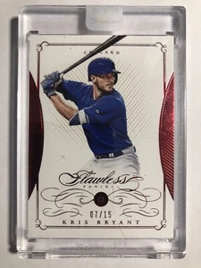2016 Panini Flawless KRIS BRYANT - Ruby #7/15 - Encased - A400 - Picture 1 of 2