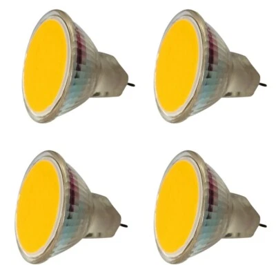 MR11 LED spotlights 3W DC 12V Spot lamp for Landscape Cabinet Lighting 4Pcs - Image 1 of 4