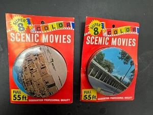 2 Películas Escénicas Color Super 8mm De Colección 55’ Cada una - Nuevas - Imagen 1 de 4