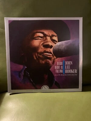 John Lee Hooker - Black Night Is Falling: Live At The Rising Sun 2LP Vinyl VG+ Foto 1 de 4