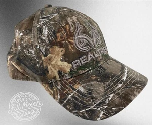New Realtree Embroidered Camo Mens Snapback Cap Hat - Imagen 1 de 4