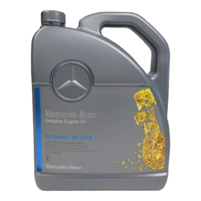 Mercedes-Benz Genuine Engine Oil 5W-40 MB 229.5 - 5 Liter | MB OEM 229.5