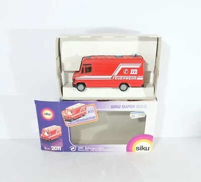 Siku 2011 Mercedes-Benz Rescue Van Feuerwehr Ambulance 1:55 Diecast Model A1 - Image 1 of 3