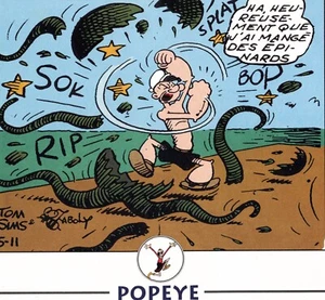 Ex libris / Tiré à part : POPEYE. Format 28,5 x 21 cm. Vents d'Ouest (CLA 67) - Picture 1 of 1
