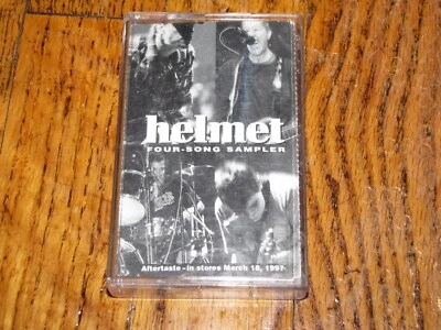 HELMET - FOUR SONG SAMPLER - INTERSCOPE RECORDS PROMO CASSETTE TAPE - Image 1 of 2