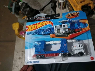 Hot Wheels 2024 Track Fleet Transformers Ultra Magnus 1:64 - In Hand  - Image 1 of 4