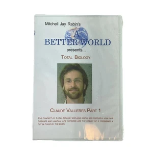 A Better World Total Biology Clause Vallieres Part 1 DVD Mitchell Jay Rabin New - Picture 1 of 3