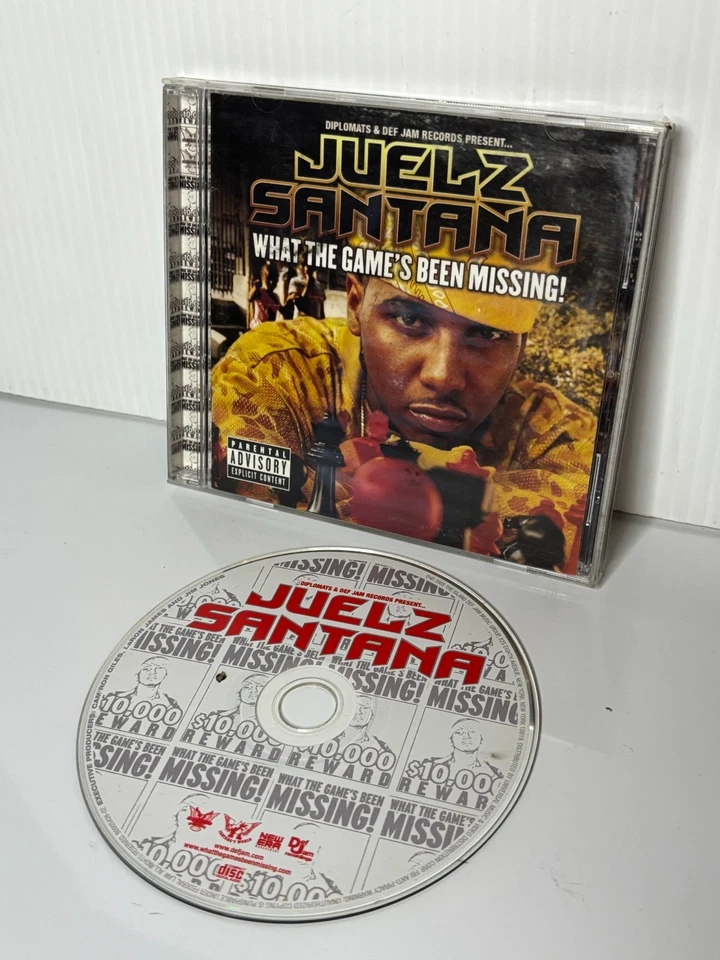 Juelz Santana "What The Game's Been Missing" CD (2005) Vintage 2000s Y2K Rap Foto 1 de 1