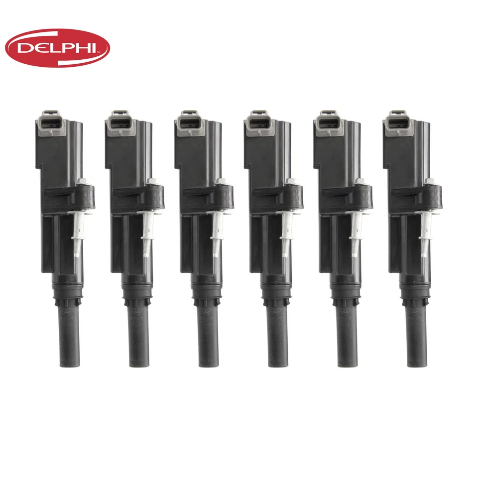 Conjunto de 6 bobinas de ignição Delphi GN10457 para Dodge-Jeep-Ram - Imagem 1 de 1